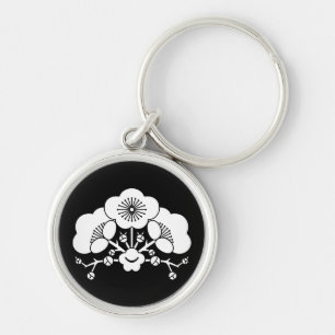 Various plum blossoms key ring