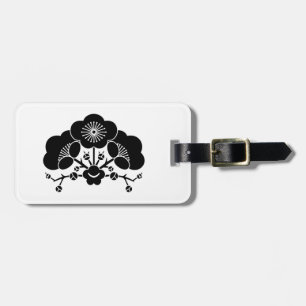 Various plum blossoms luggage tag