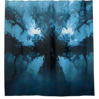 various skulls 015a shower curtain