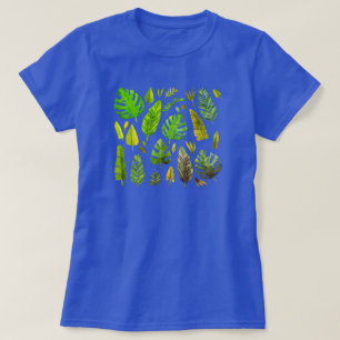Various tropical leaves T-Shirt