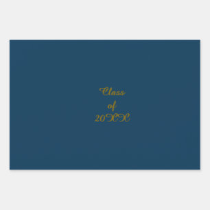 Various Wrapping Paper Flat Sheet Set of 3