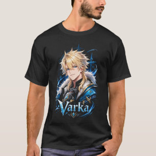 Varka Genshin Art 05 Basic Dark T-Shirt