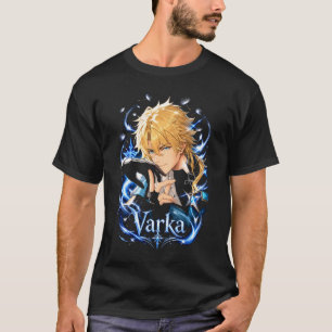 Varka Genshin Art 09 Basic Dark T-Shirt