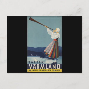 VarmLand Sweden Postcard