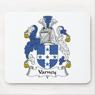 Varney Family Crest Mouse Pad