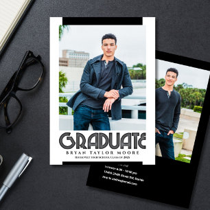 Varsity Blues Graduate Photo Announcement