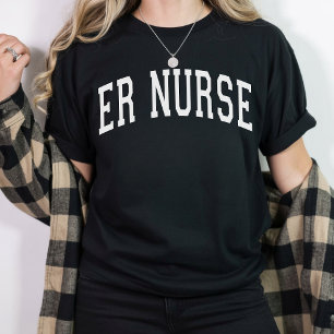  Varsity ER Nurse Shirt, Nursing Appreciation Gift T-Shirt