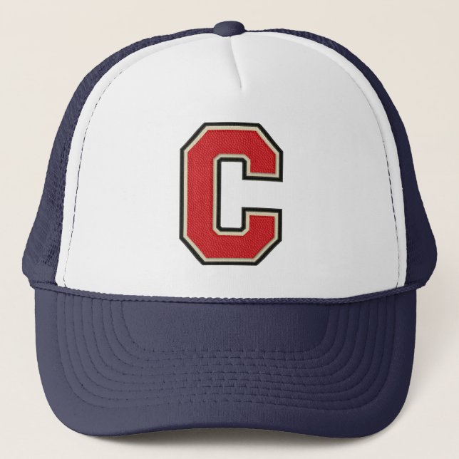 Varsity Letter "C" Trucker Hat (Front)