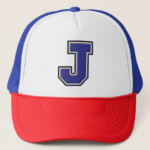 Varsity Letter J Trucker Hat