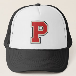 Varsity Letter P Trucker Hat