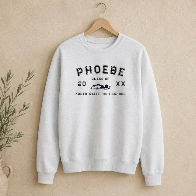 Varsity Letter Sports Graduation Custom Athlete Sweatshirt (Varsity Letter Sports Graduation Custom Athlete Sweatshirt)