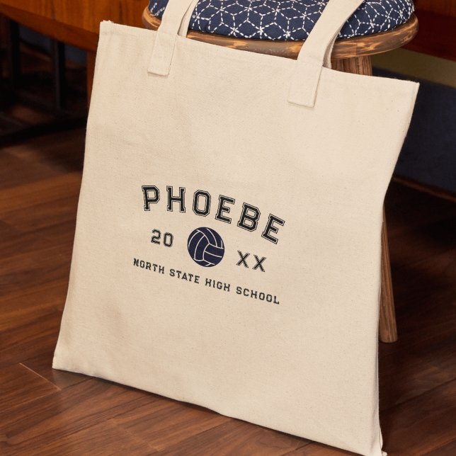 Varsity Letter Sports Graduation Custom Athlete Tote Bag (Celebrate your athlete in the family with this Varsity Letter Sports Graduation Custom Athlete Tote!)