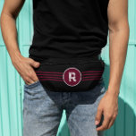 Varsity Letterman | Monogram Bum Bags<br><div class="desc">This trendy, sports themed fanny pack with your choice of personalisation. Whether it's a bridesmaid gift, a birthday gift or even just a nice little gift to yourself, these fanny packs are both practical and stylish—a winning combo every time. Because each bag can be personalised with a name, a monogram...</div>