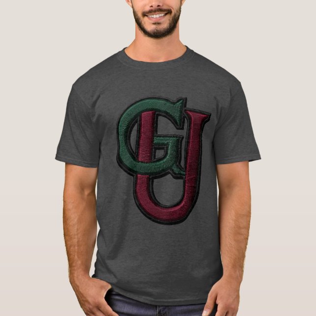 Varsity Monogram Graphic T-Shirt (Front)
