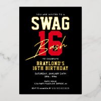 Varsity Style Swag 16 Birthday