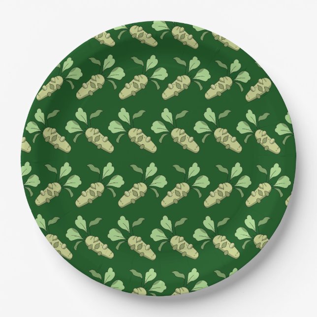 Vasabi Paper Plate (Front)