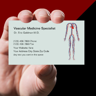 Vascular Medicine Business Cards