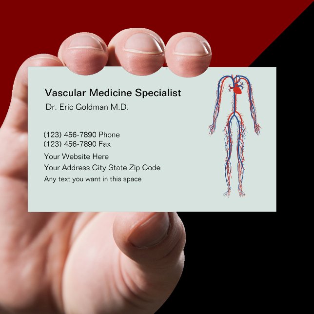 Vascular Medicine Business Cards (Creator Uploaded)