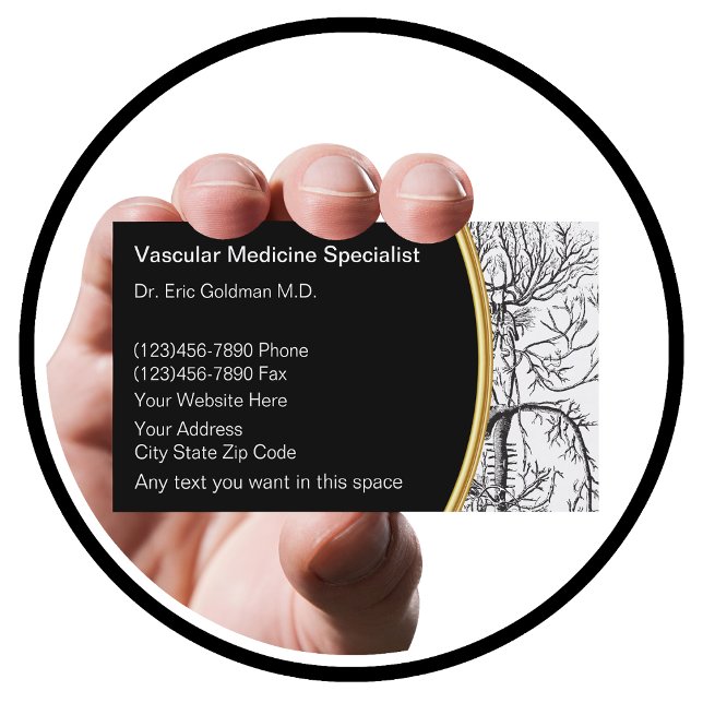 Vascular Medicine Business Cards (Creator Uploaded)
