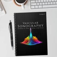 Vascular Sonographer-Colourful Ultrasound Waves
