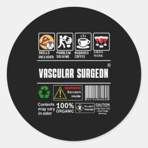 Vascular Surgeon Doctor Job Label Sarcasm Skills C