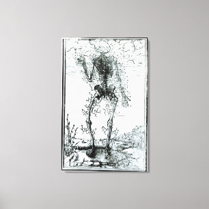 Vascular System of the Body Canvas Print