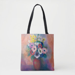 Vase D’anémones Odilon Redon Tote Bag