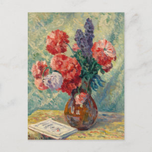 Vase de Fleurs Maximilien Luce Postcard