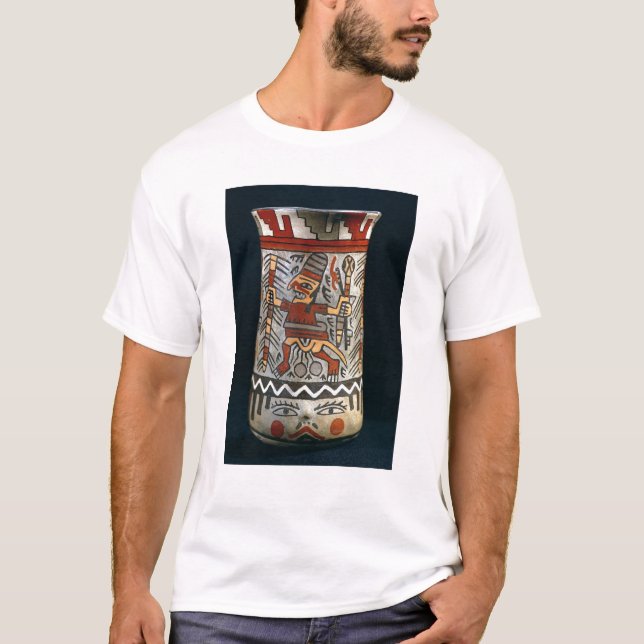 Vase depicting a farming scene T-Shirt (Front)