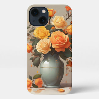 Vase flowers iPhone Case 