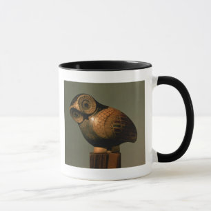 Vase in the form of an owl, Proto-Corinthian Mug