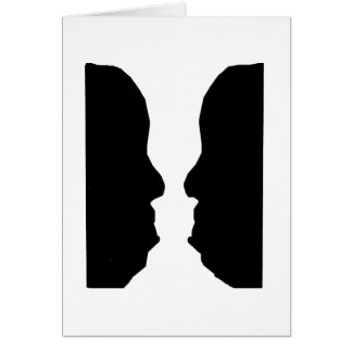 Vase Man Optical Illusion