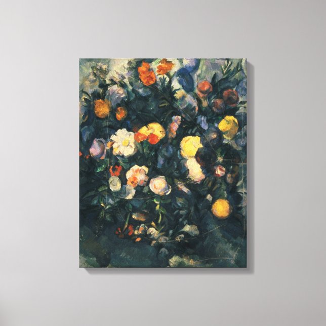Vase of Flowers, 19th Canvas Print (Front)