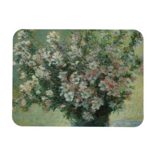 Vase of Flowers by Claude Monet Magnet