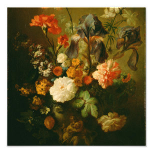 Vase of Flowers by Jan van Huysum Photo Print