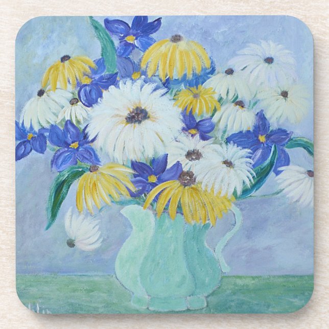 Vase of Flowers Coaster (Front)