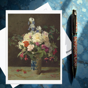 Vase of Flowers, George Cochran Lambdin Postcard