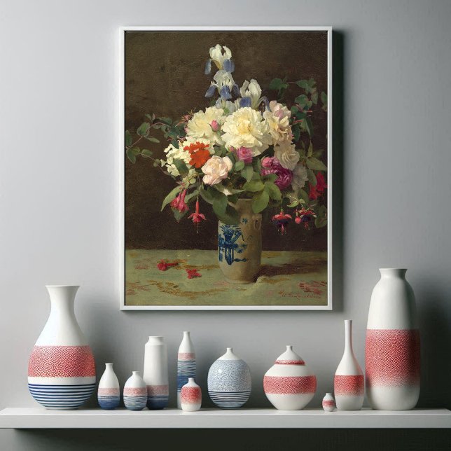 Vase of Flowers, George Cochran Lambdin Poster (Creator Uploaded)
