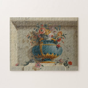 Vase of Flowers in a Niche Jigsaw Puzzle