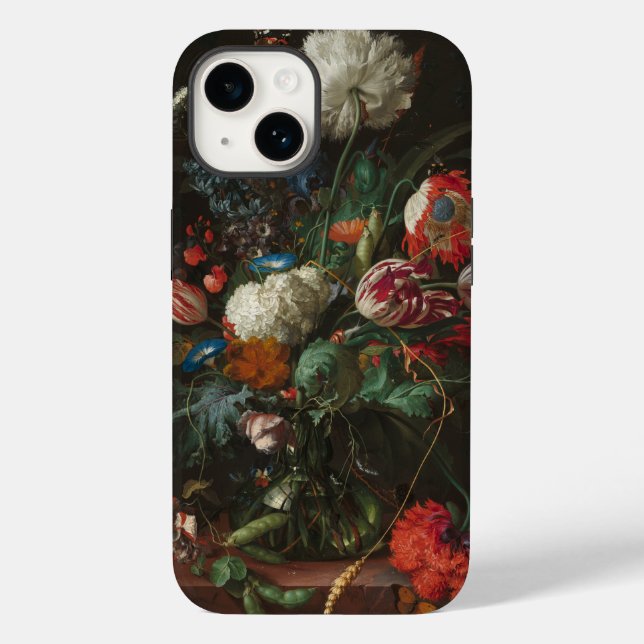 Vase of Flowers - Jan Davidsz. de Heem Case-Mate iPhone Case (Back)