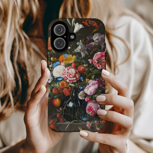 Vase of Flowers | Jan Davidsz de Heem Case-Mate iPhone Case (Creator Uploaded)