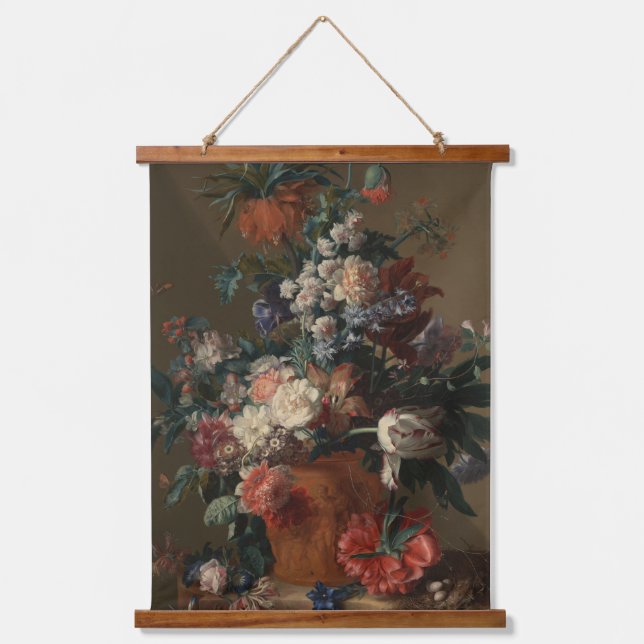Vase of Flowers - Jan van Huysum Hanging Tapestry (Front)