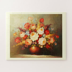 Vase of flowers jigsaw puzzle