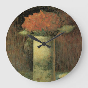 Vase of Flowers Large Clock