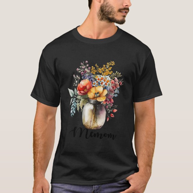 Vase Of Flowers Memom T-Shirt (Front)