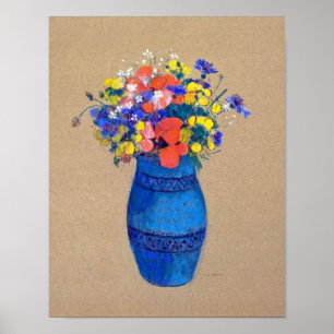 Vase of Flowers, Redon Poster