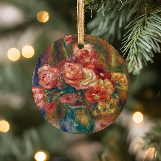 Vase of Roses | Renoir Ceramic Tree Decoration (Creator Uploaded)