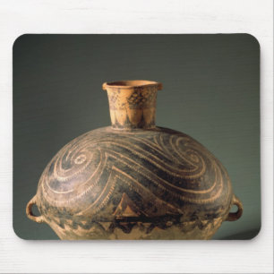 Vase painted with a spiral pattern, from Gansu Mouse Pad