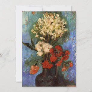 Vase with Carnations by Vincent van Gogh