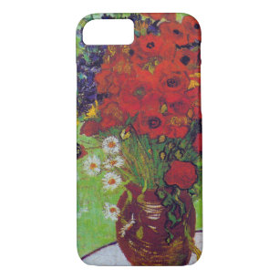 Vase with Cornflowers and Poppies, Van Gogh Case-Mate iPhone Case